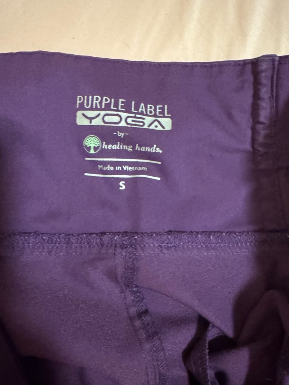 healing hands Purple Women's Scrub set - Picture 3 of 4